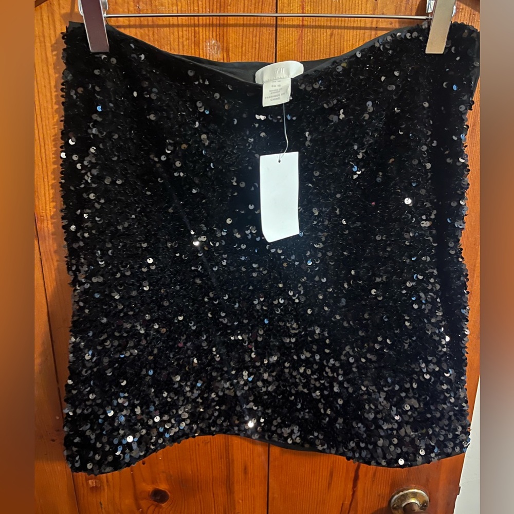 - Sequin midi skirt. NWT